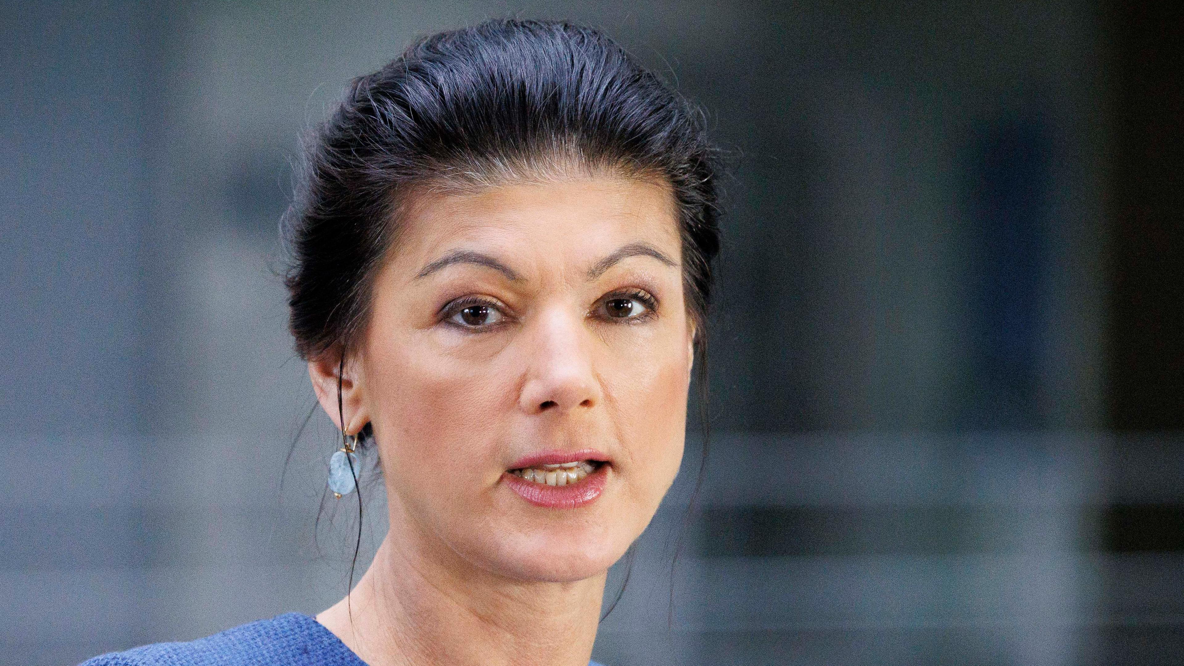 Archiv: Sahra Wagenknecht, aufgenommen am 20.02.2024 in Berlin