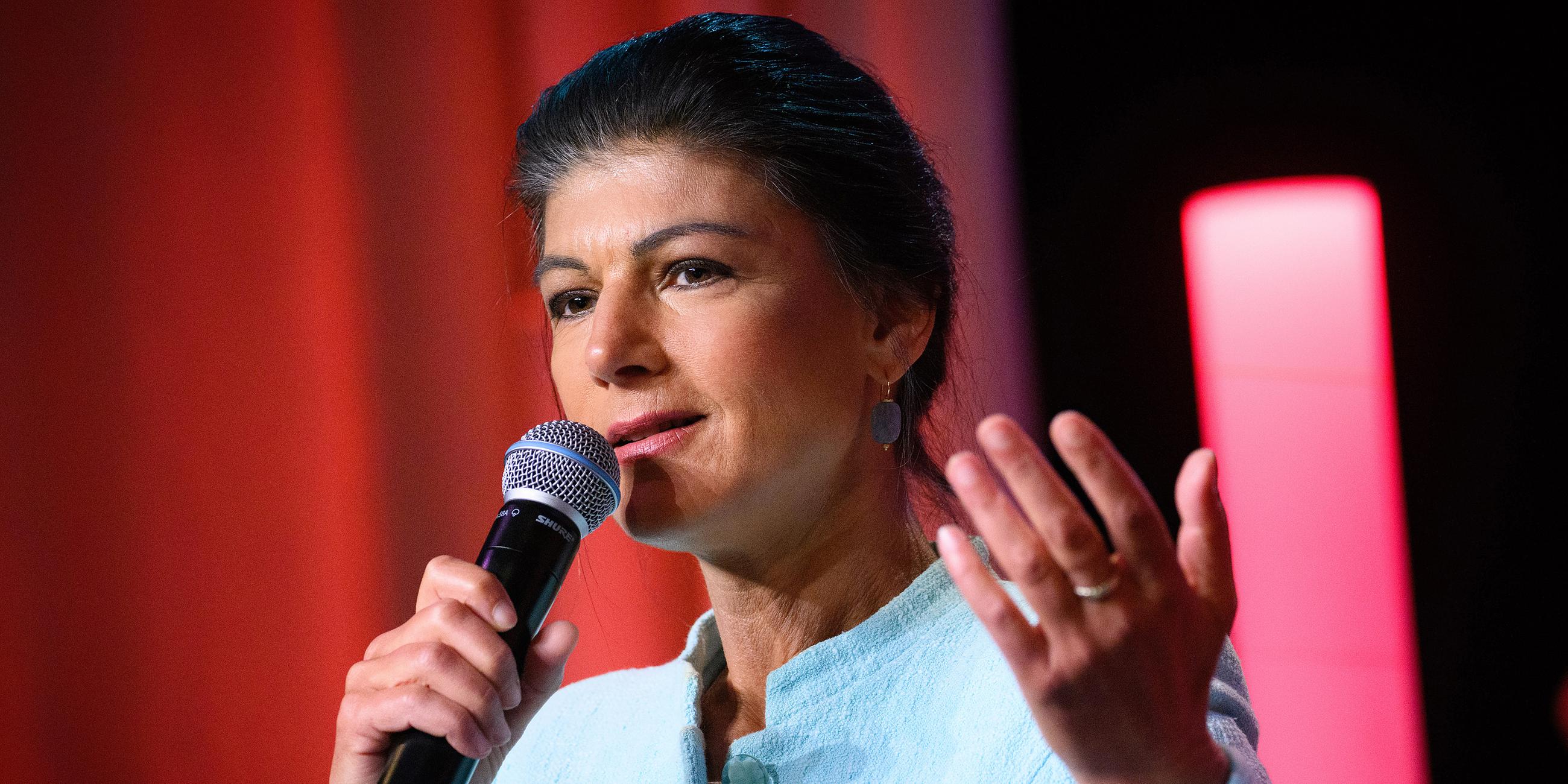 Archiv: Sahra Wagenknecht, aufgenommen am 09.06.2024 in Berlin