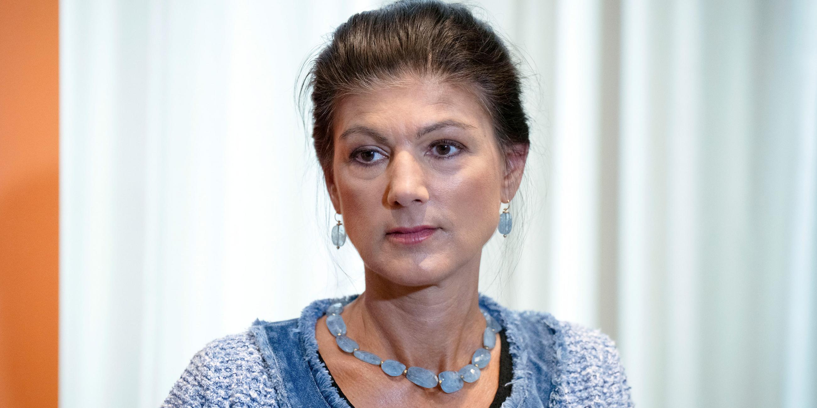 Sahra Wagenknecht von der Partei Bündnis Sahra Wagenknecht. (Archiv)