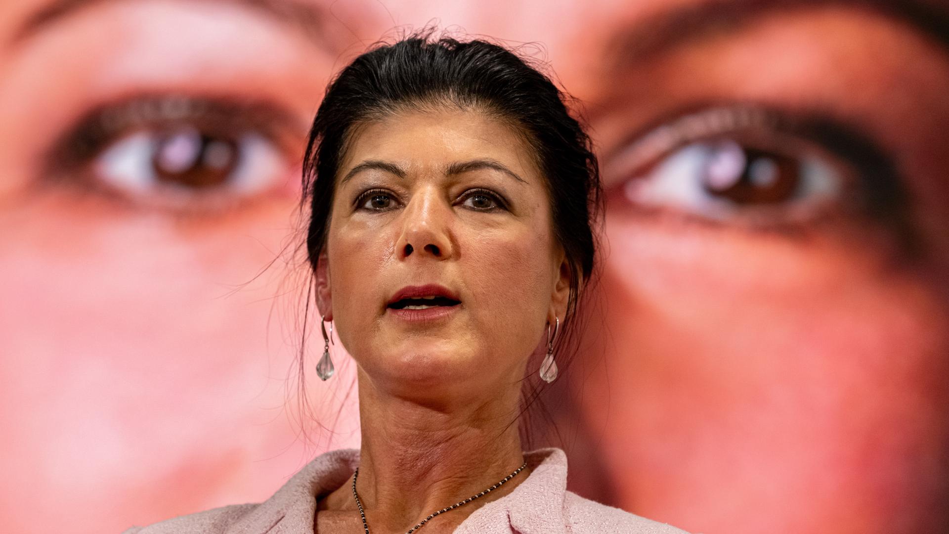Sahra Wagenknecht, Bundesvorsitzende vom Bündnis Sahra Wagenknecht (BSW) 