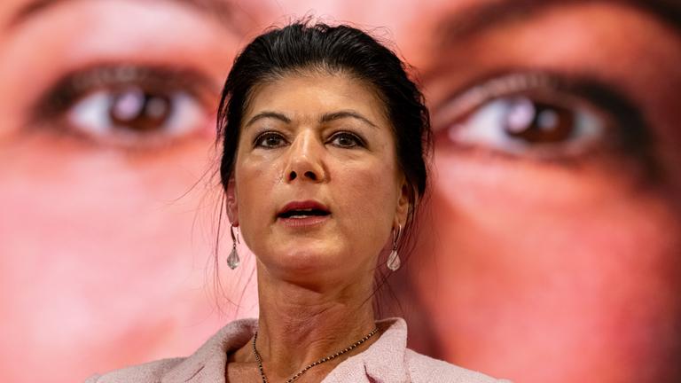 Sahra Wagenknecht, Bundesvorsitzende vom Bündnis Sahra Wagenknecht (BSW) 
