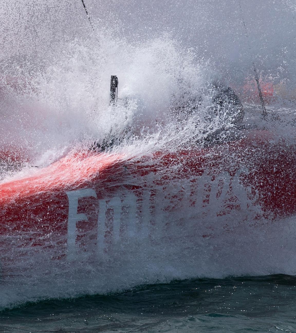 Die britischen Favoriten vom Team Emirates GBR in einer schönen Speed-Studie.
