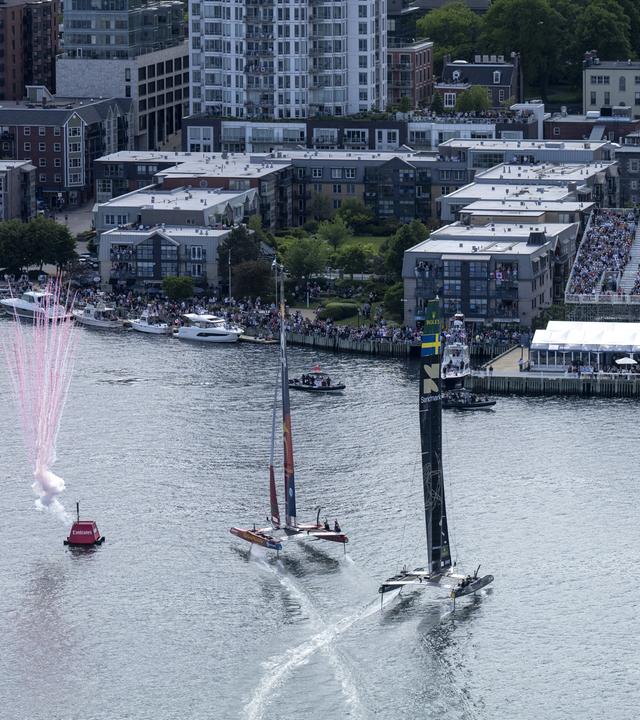 SailGP: Die Spanier konnten sich im Finale knapp gegen das schwedische Team durchsetzen