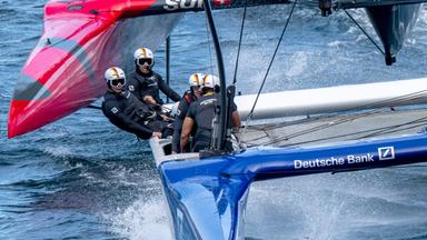 Deutsches SailGP Team in Sydney, Australien