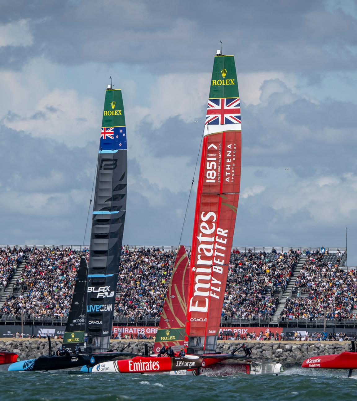 Emirates Great Britain SailGP Championship Event 7 Season 2025 Portsmouth.