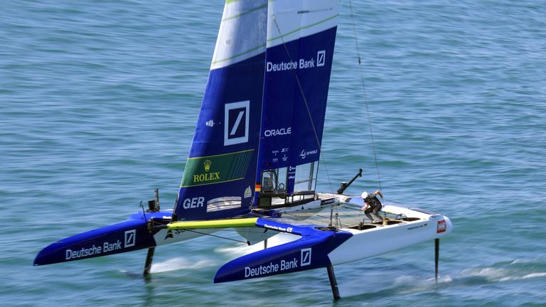 Team D beim SailGP in Cadiz