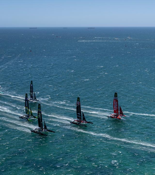 Die SailGP-Flotte