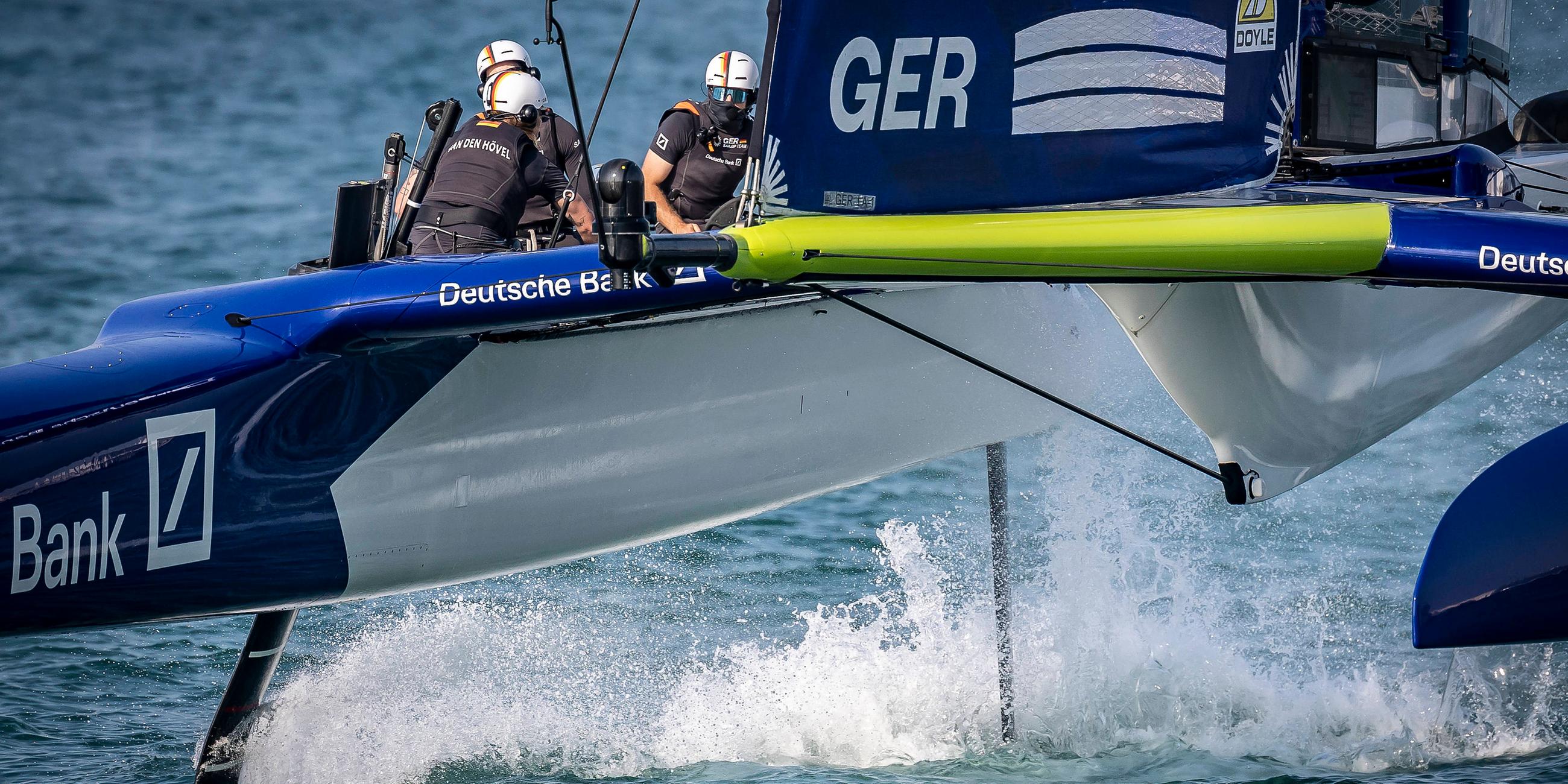 SailGP-Team-Germany in Fahrt
