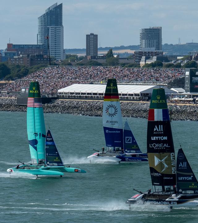 SailGP vor Portsmouth