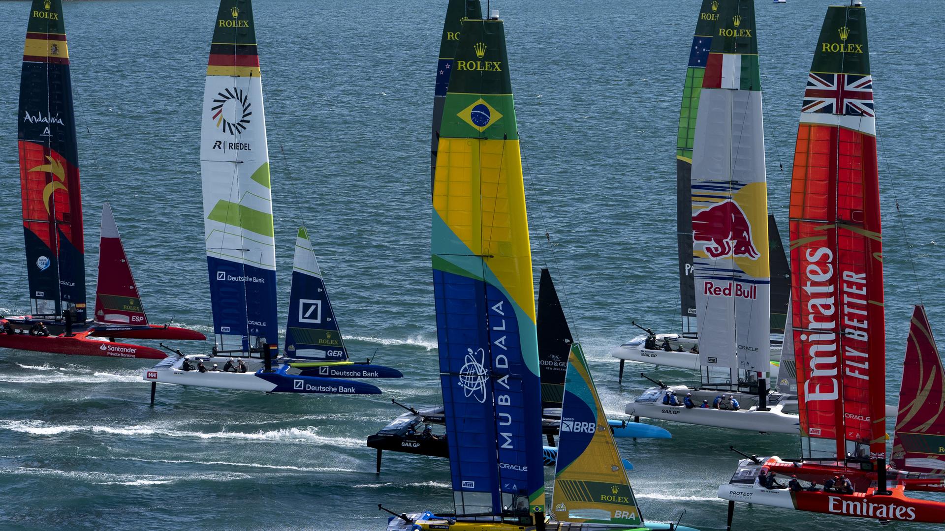 SailGP-Regatta in Auckland 