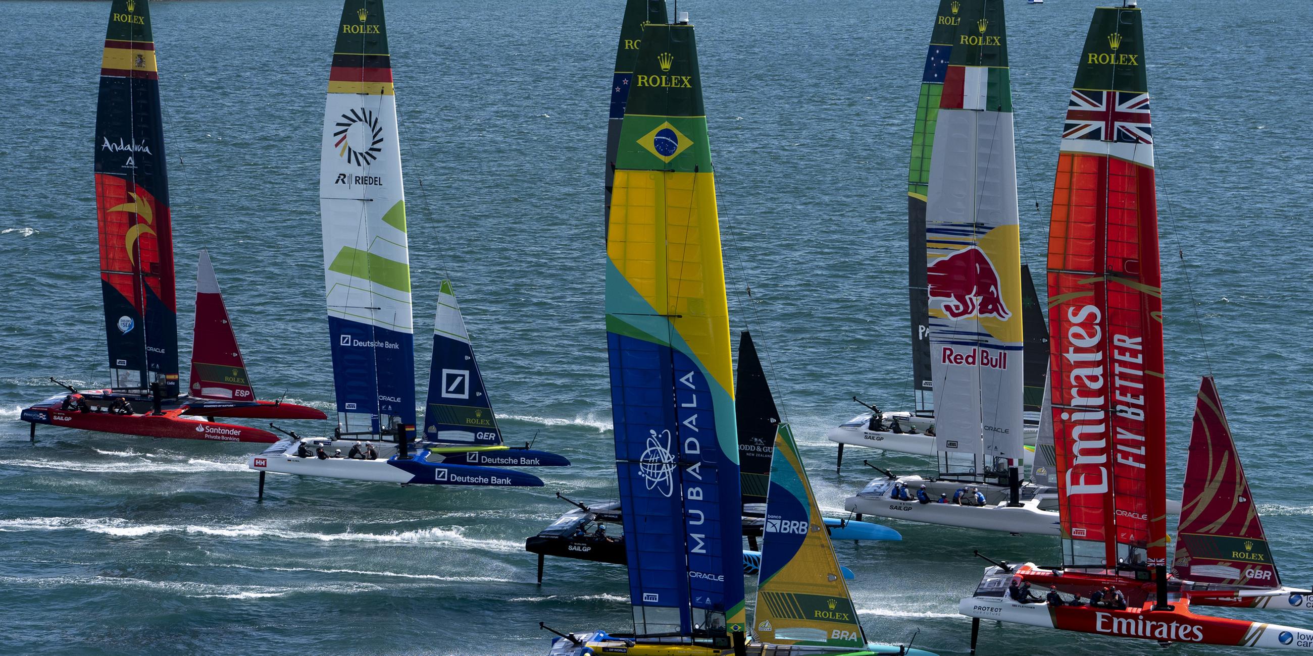 SailGP-Regatta in Auckland 