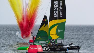 SailGP Sassnitz 2026, zweiter Renntag und Finalrennen: Feuerwerk für Sieger-Team Australia