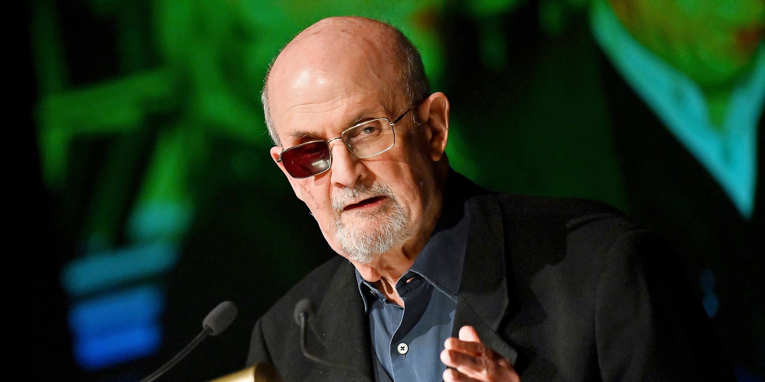 Salman Rushdie, aufgenommen am 15.11.2023 in New York (USA)