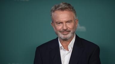 Schauspieler Sam Neill bei der Filmpremiere "Apples Never Fall" am 12.03.2024 in Los Angeles, USA.