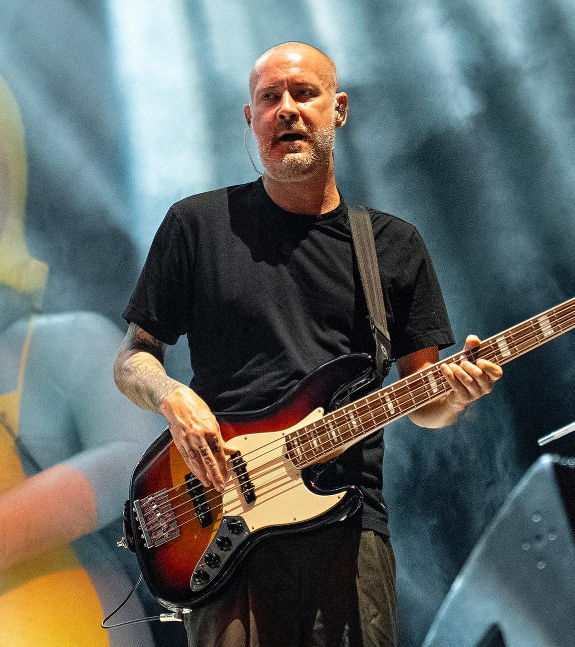ARCHIV – Sam Rivers von Limp Bizkit tritt am 14. Juli 2023 beim Inkcarceration Music and Tattoo Festival im Ohio State Reformatory in Mansfield, Ohio, auf. 
