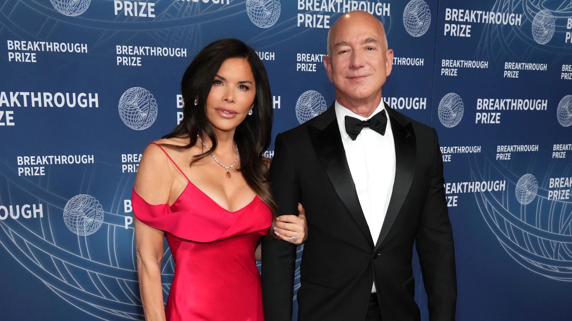 Lauren Sanchez und Jeff Bezos