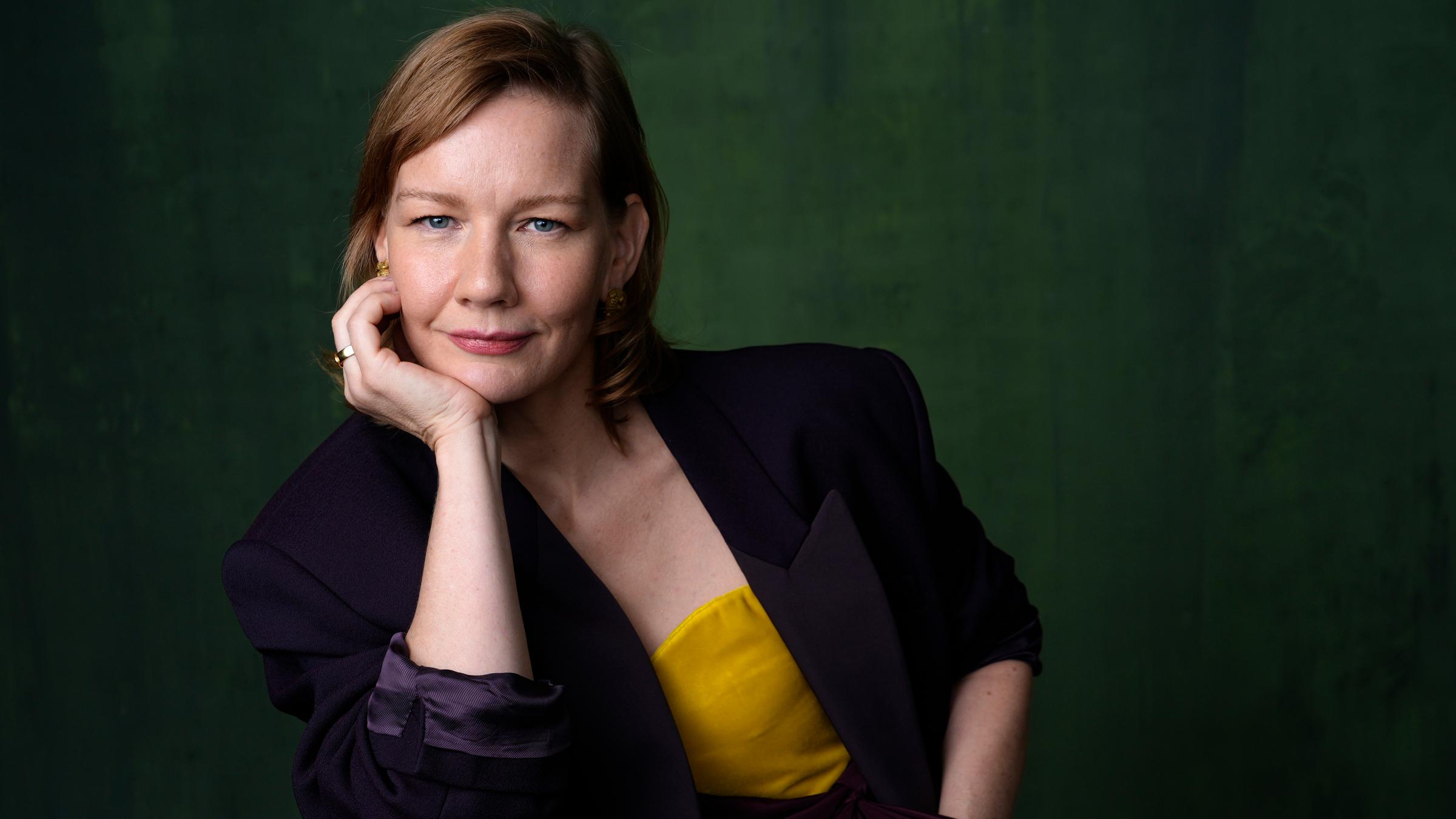 Sandra Hüller posiert für ein Porträt während des "Nominees Luncheon" im Beverly Hilton Hotel am 12.02.2024.