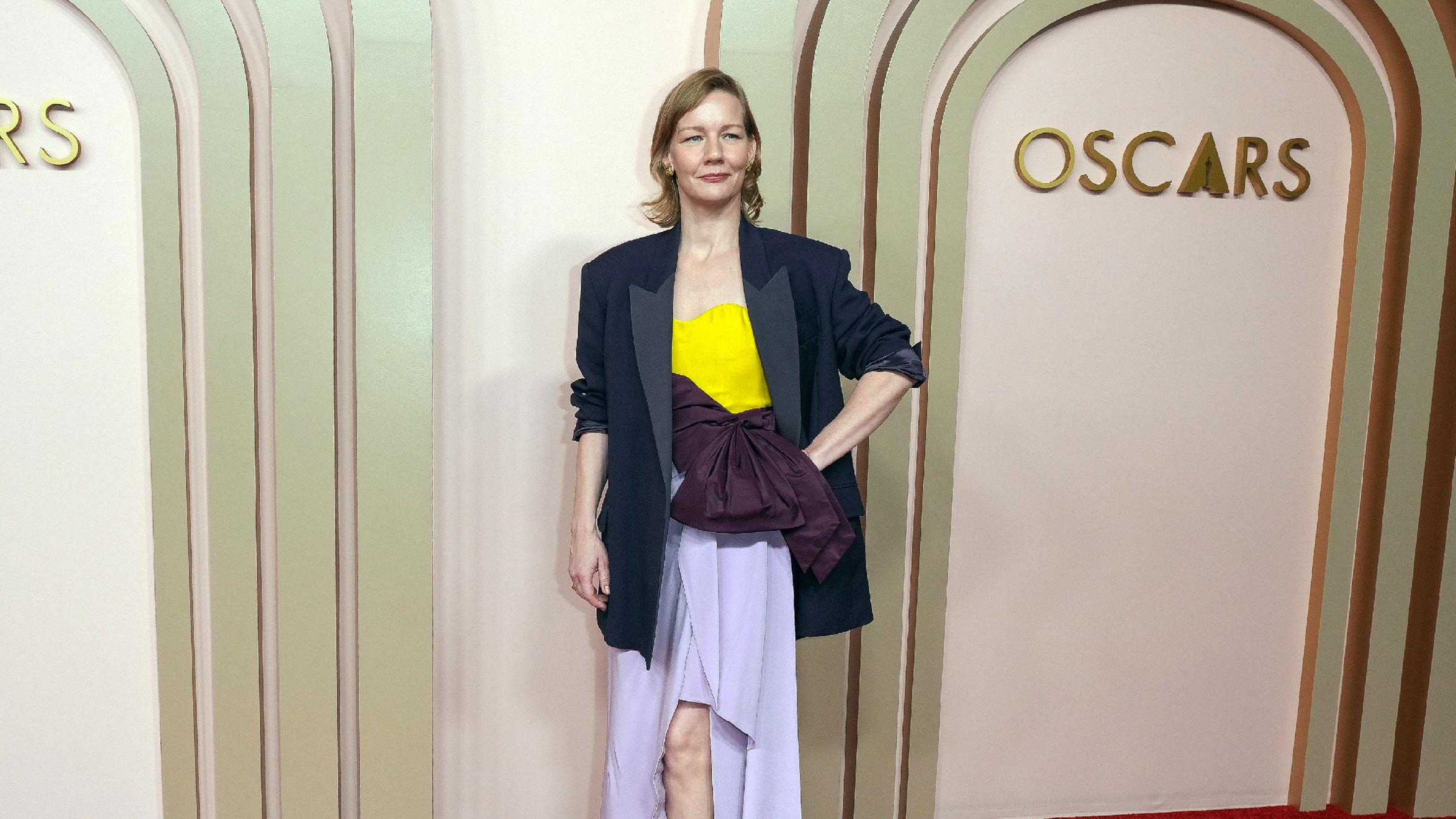 Schauspielerin Sandra Hüller auf dem roten Teppich