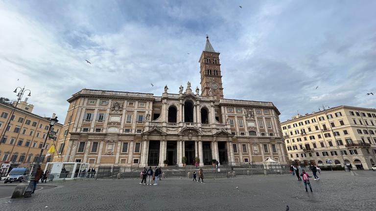 Kirche Santa Maria Maggiore, in der Papst Franziskus begraben werden möchte