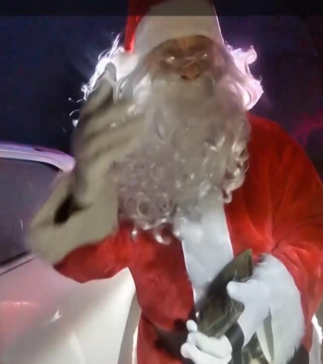 USA: Polizei hält Santa an