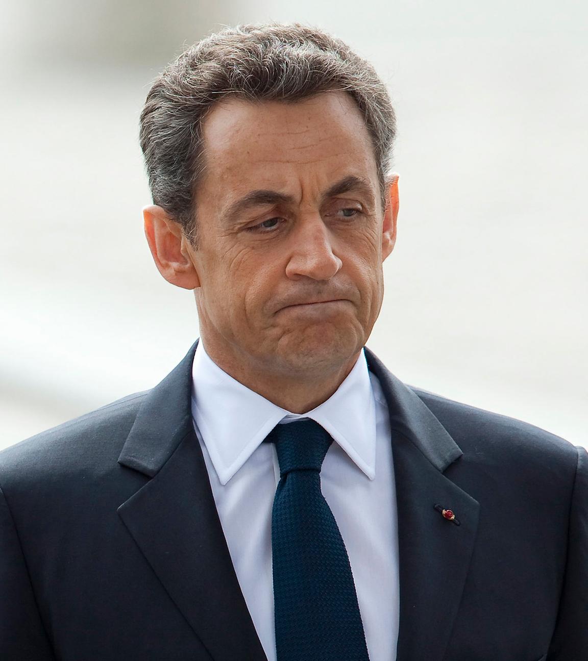 Nicolas Sarkozy bei einer Veranstaltung.