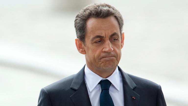 Nicolas Sarkozy bei einer Veranstaltung.
