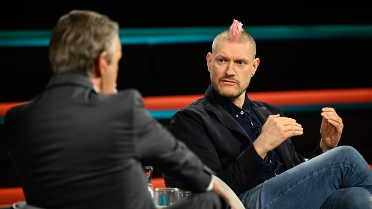 Sascha Lobo bei der ZDF-Sendung Markus Lanz