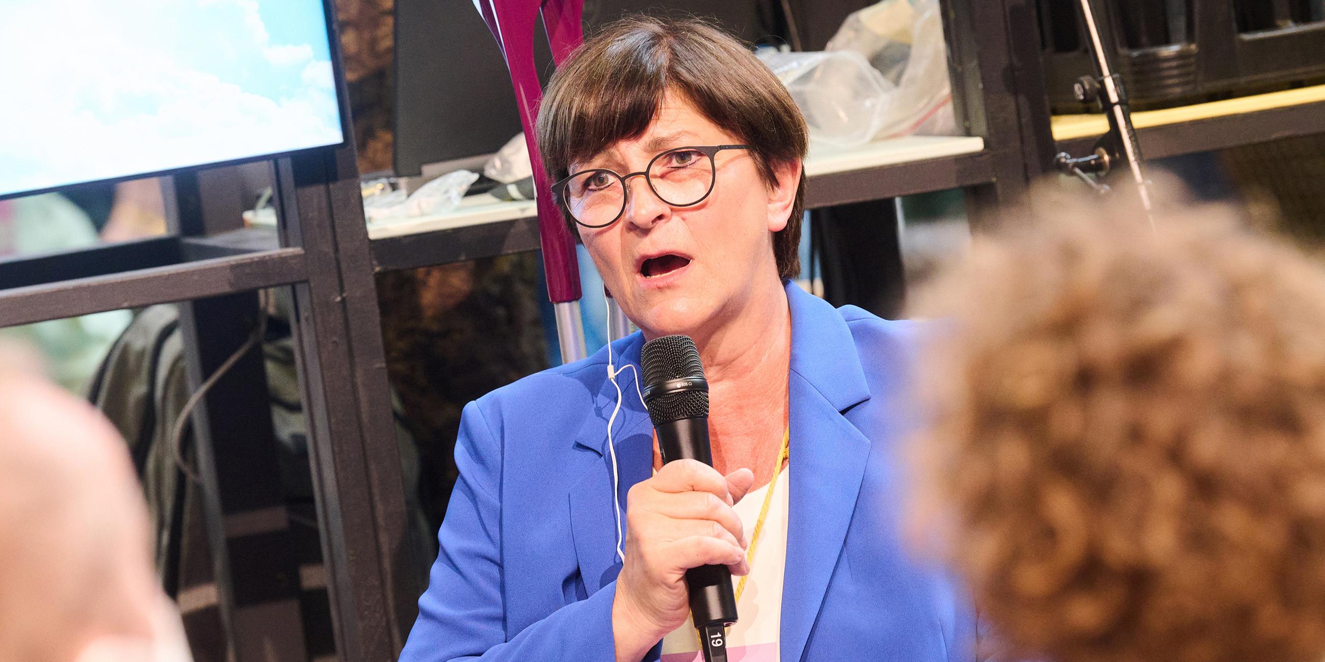 Saskia Esken am 08.06.2022 in Berlin