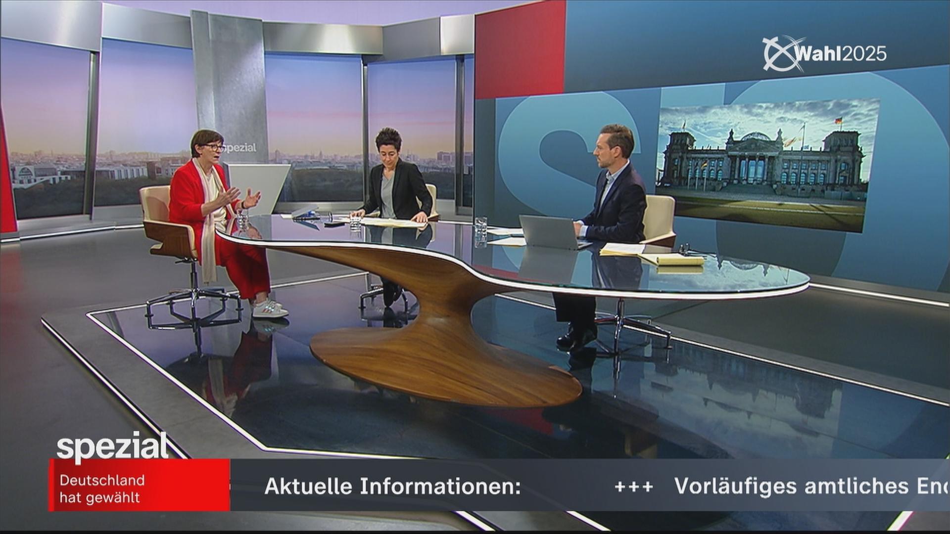 SPD-Chefin Saskia Esken zum Ergebnis der Bundestagswahl