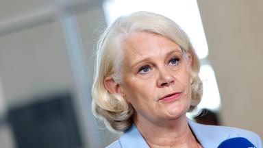 Politikerin Dr. Saskia Ludwig (CDU) spricht am Rande der 19. Sitzung des 21. Deutschen Bundestages im Reichstagsgebäude. Berlin, 11.07.2025