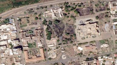 Satellitenbild von Planet Labs PBC zeigt den Republikanischen Palast in Khartum