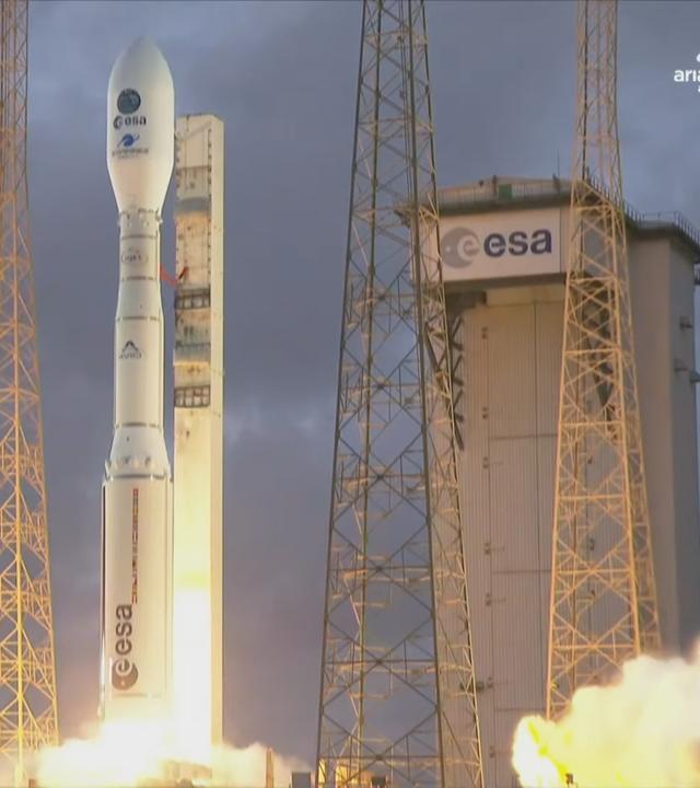 Satellitenstart