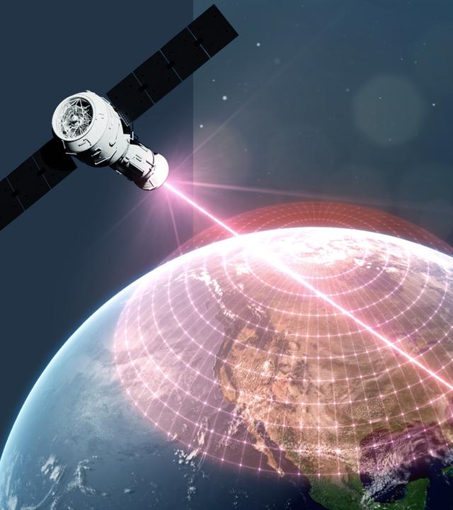 Grafikvideo über den Donald Trumps Golden Dome Pläne. Ein Abwehrschirm für die USA.