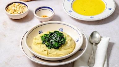 Fave e Cicoria - Saubohnenpüree mit Zichorie 