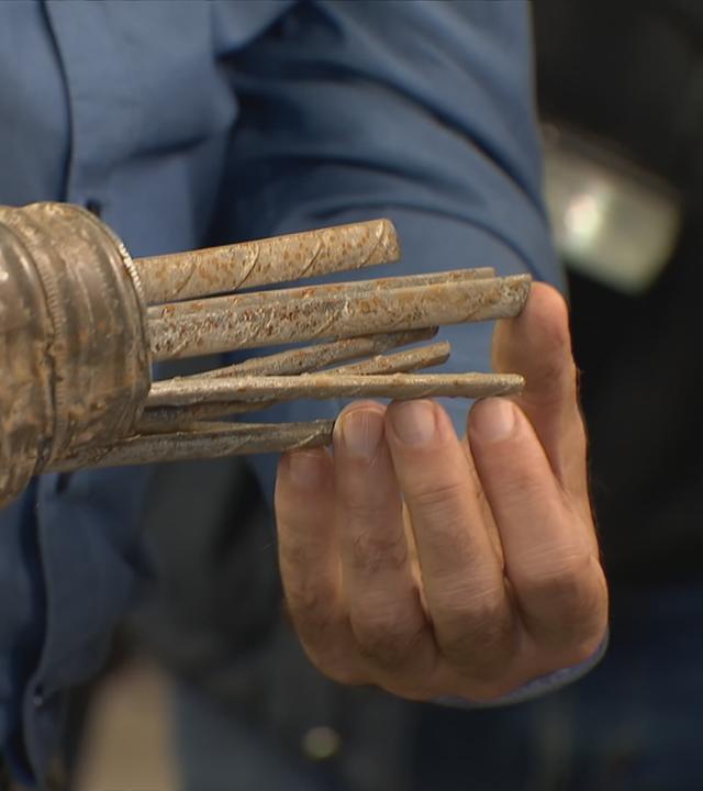 Schäden Carolabrücke