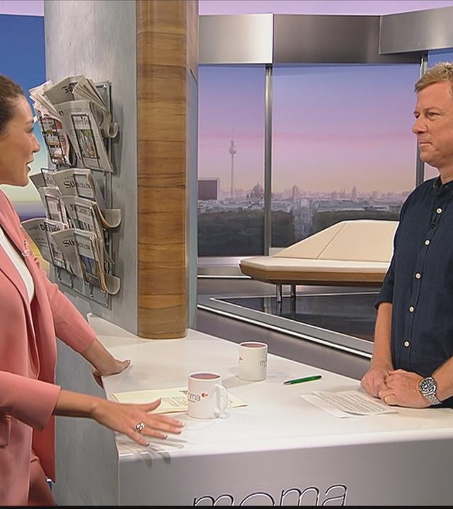 Lena Kesting und Markus Harm im Morgenmagazin.