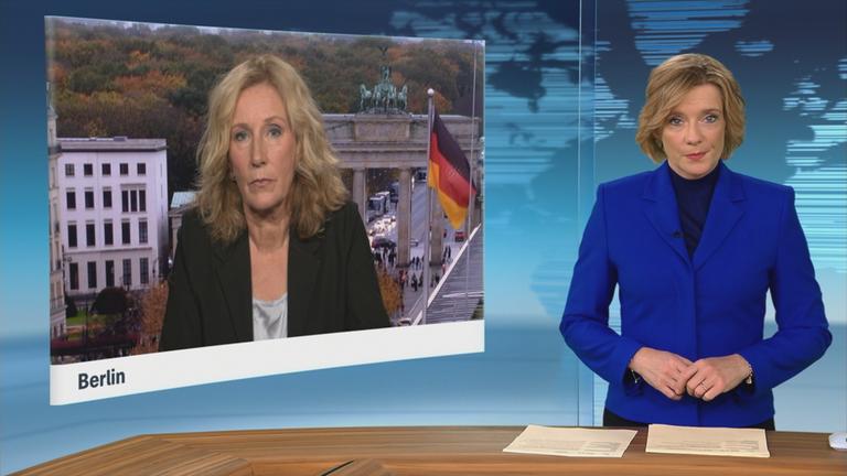 Schaltgespräch mit Patricia Wiedemeyer in der ZDFheute