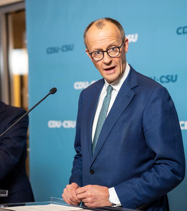 Merz bei PK