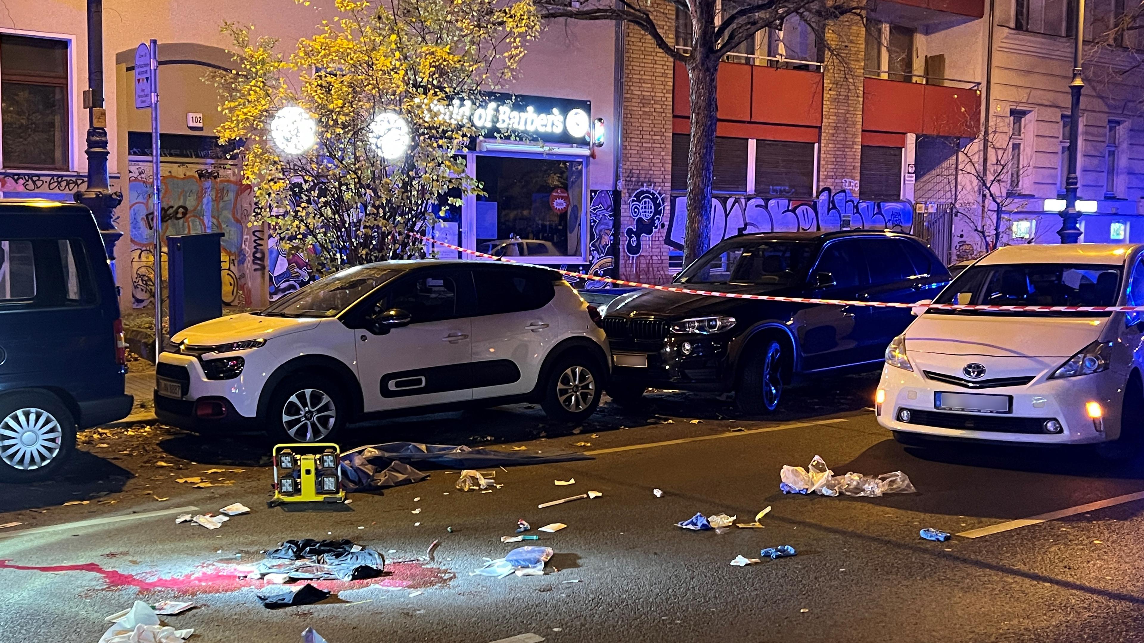 Polizeieinsatz nach tödlicher Schießerei in Berlin-Kreuzberg