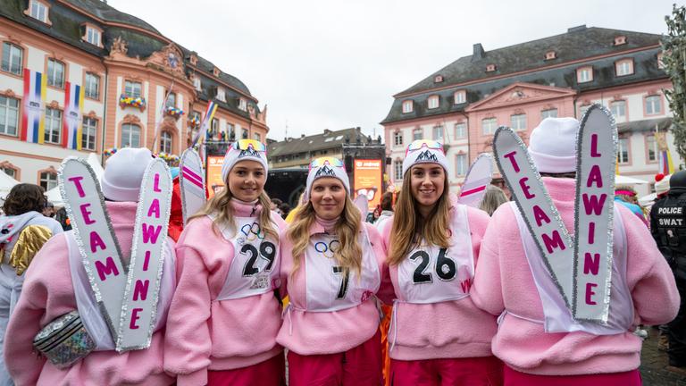Mainzer Olympia-Frauen an Fastnacht