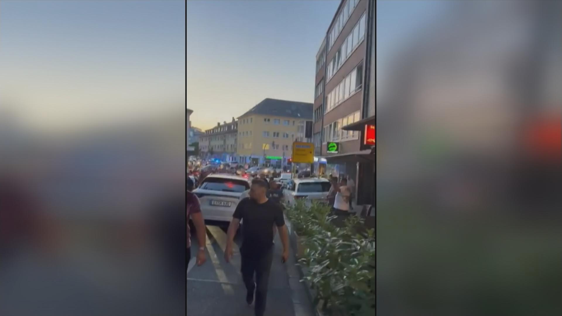 Video von einer Schlägerei letzter Woche