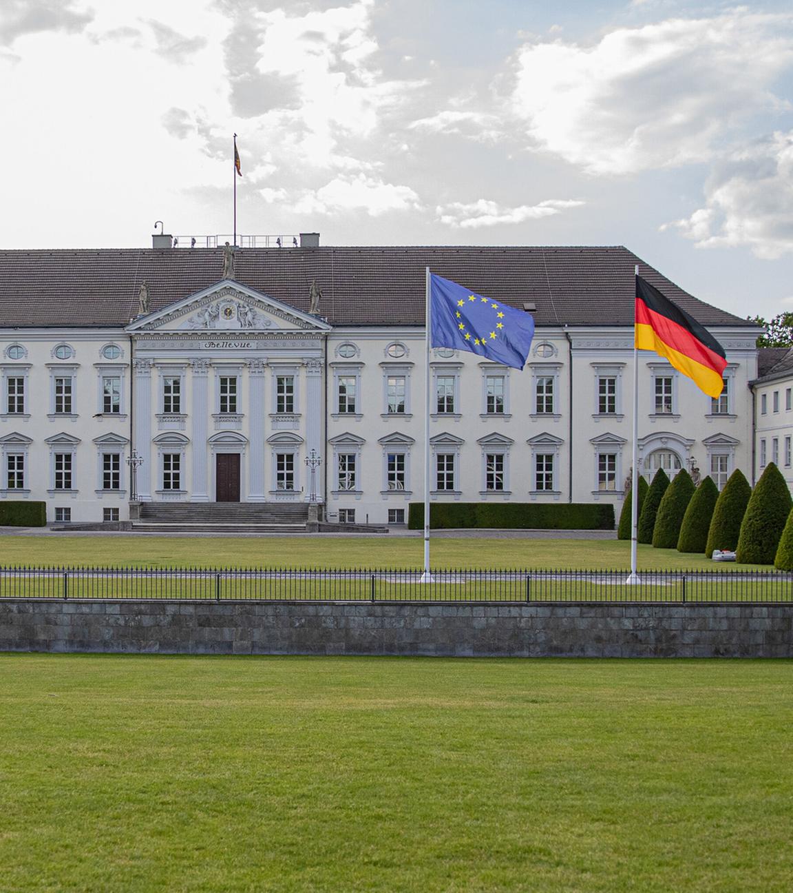 Schloss Bellevue, die offizielle Residenz des deutsche Bundespräsidenten. (Archiv)