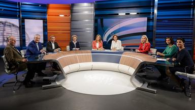 "schlussrunde" von ard und zdf zur bundestagswahl
