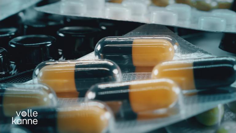 Pillen in Verpackung