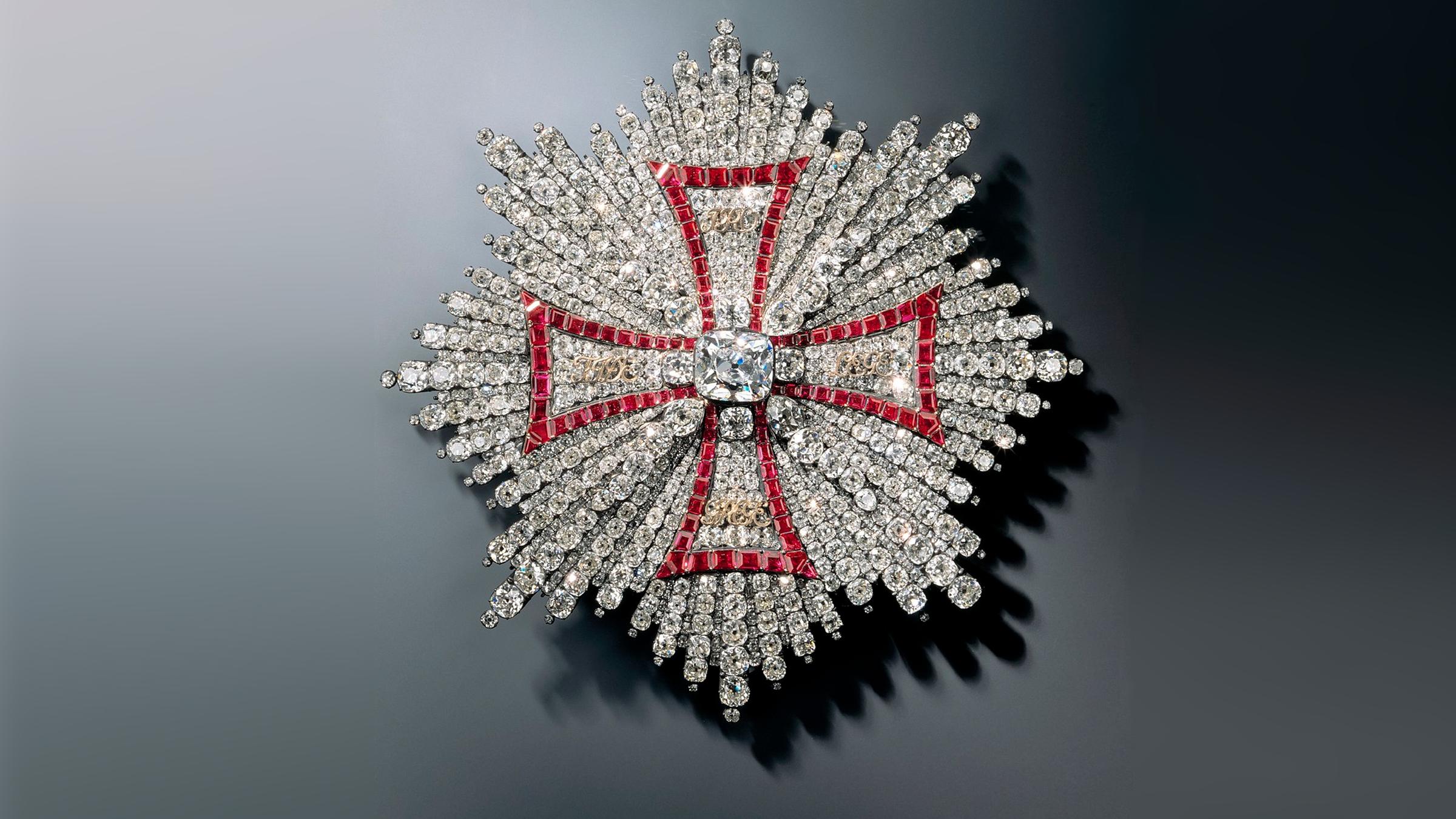 Bruststern des polnischen Weißadlerordens