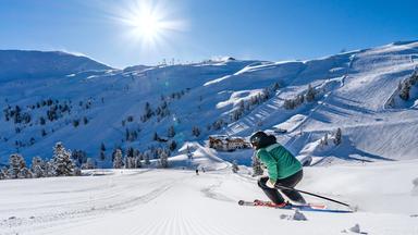 Schnee in den Alpen