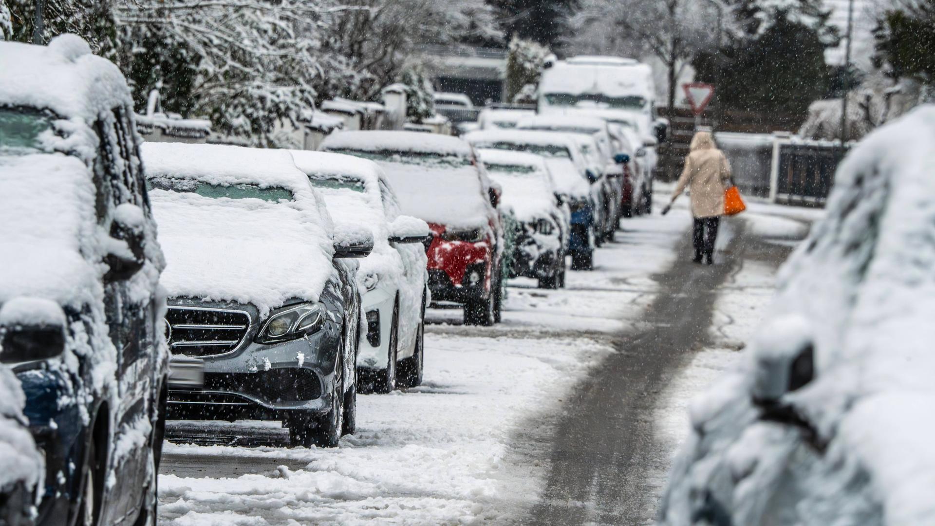 Schnee Süddeutschland