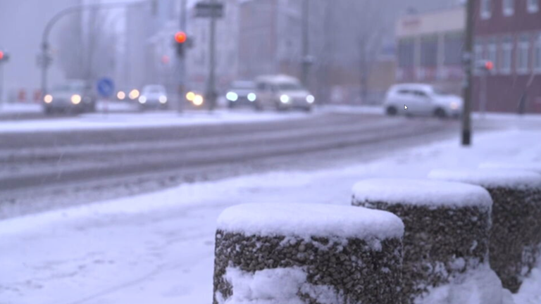 Wintereinbruch über Deutschland