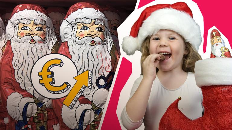 Süßes zur Weihnachtszeit: Schoko-Nikoläuse sind dieses Jahr teurer!