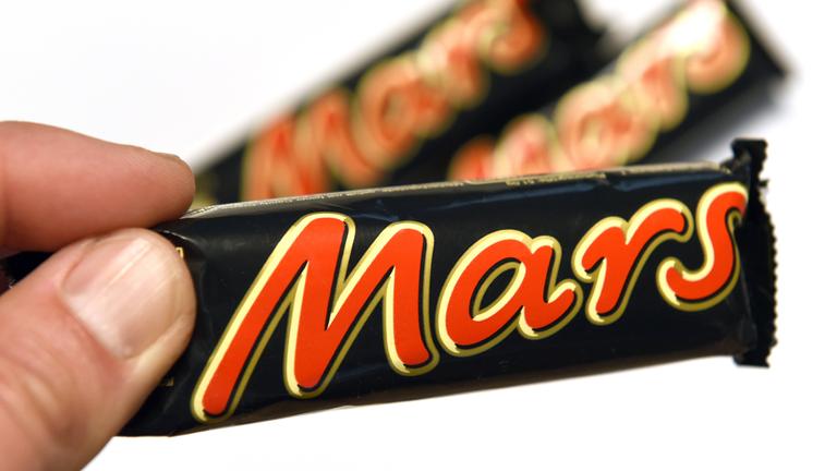 Schokoriegel der Marke "Mars"
